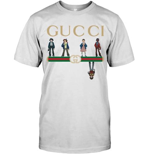 stranger things shirt gucci|gucci t shirt sale.